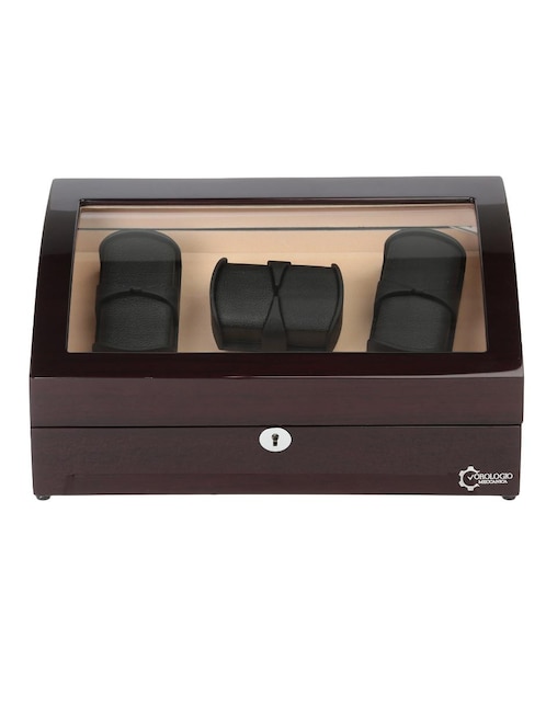 Estuche para relojes Orologio Meccanica OM W66 café