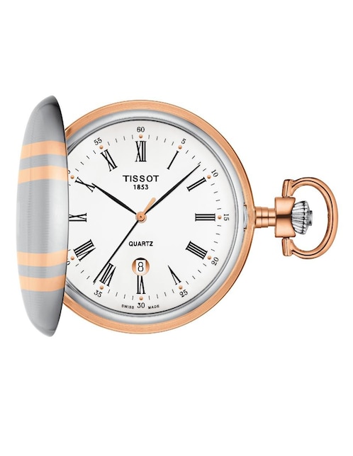 Reloj bolsillo unisex Tissot Savonnette T8624102901300 | Liverpool.com.mx