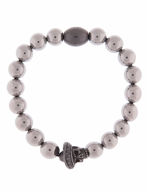 Pulsera Bomberg de acero Beads con acabado pulido