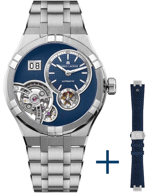 Reloj Maurice Lacroix Aikon master grand date para hombre AI6118-SS00E-430-C