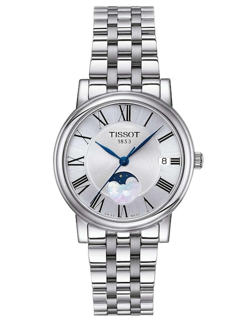 Reloj Tissot Carson Premium Moonphase para mujer T1222231103300