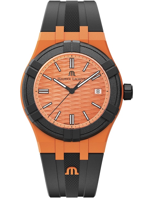 Reloj Maurice Lacroix Aikon Tide 40 - Orange & Black para hombre Ai2008-50050-300-0