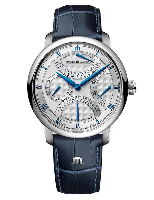 Reloj Masterpiece Triple Retrograde para hombre MP6538-SS001-110-1