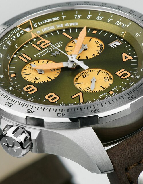 Hamilton Khaki Aviation X-Wind Automatic – Orologio Pilota 45 Mm Quadrante Mimetico (H77775960)
