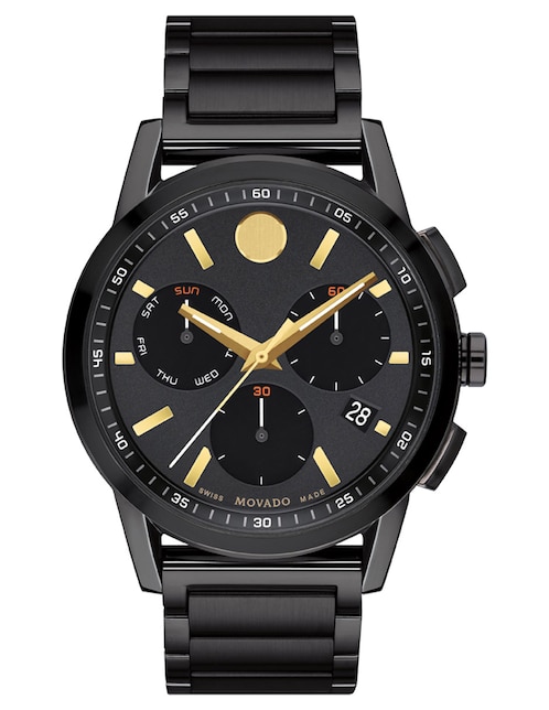 Reloj movado museum para hombre 607802