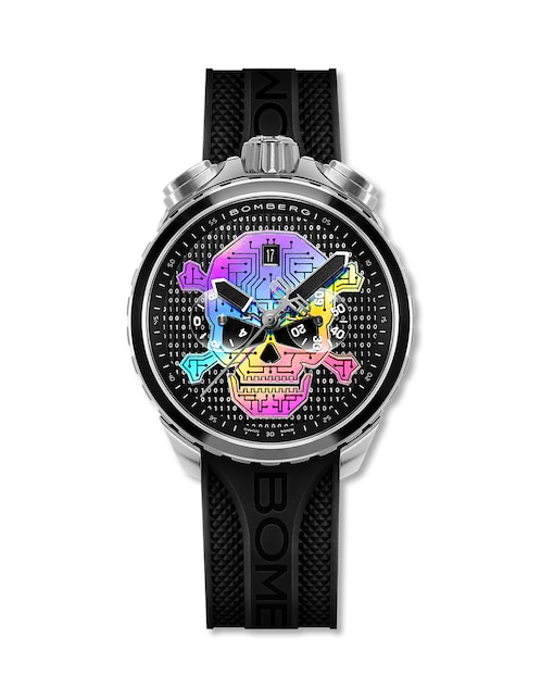 Reloj Bomberg Bolt-68 Heritage Cyber Skull para hombre BS4572.2