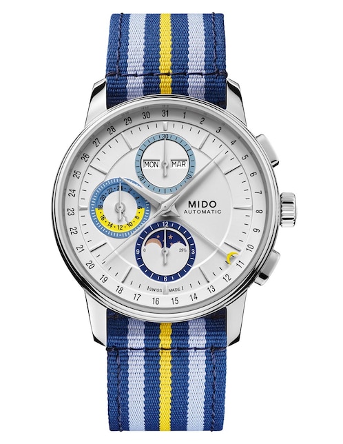 Reloj Mido Baroncelli Chronograph Moonphase para hombre M0276251703100