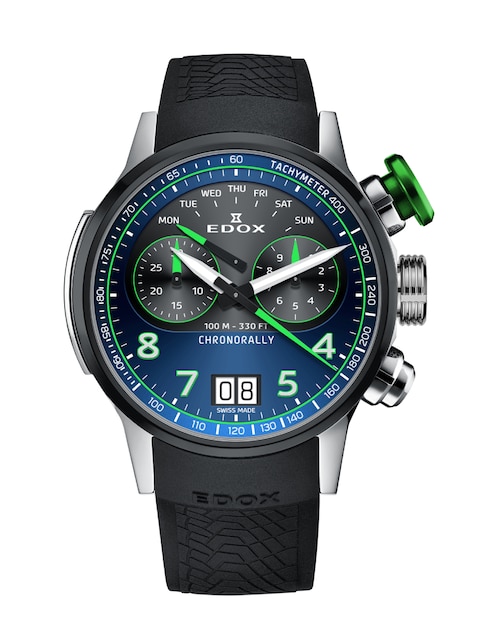 Reloj Edox Chronorally para hombre 38003 TINV BUNV
