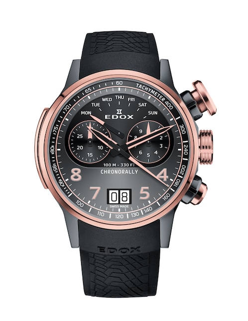 Reloj Edox Chronorally para hombre 38003 TINGR GNR