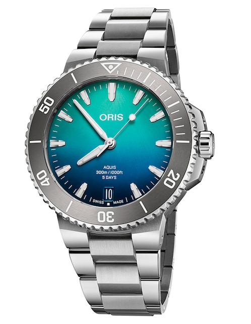 Reloj Oris Aquis Date Great Barrier unisex 40077904185