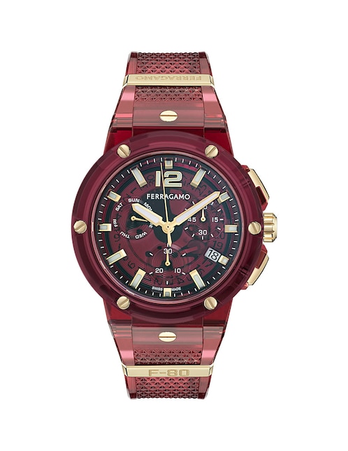 Reloj Salvatore Ferragamo F-80 Translucent para hombre SF5T00225