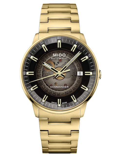 Mido Powerwind Reloj Mido Commander De Oro Mido De Oro Reloj Mido
