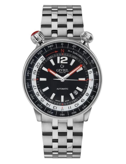 Reloj Gevril Suizo para hombre Wallabout Automatic