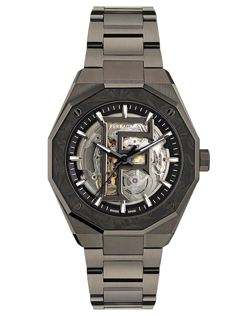 Reloj Versilia Skeleton para hombre SFT700125 1