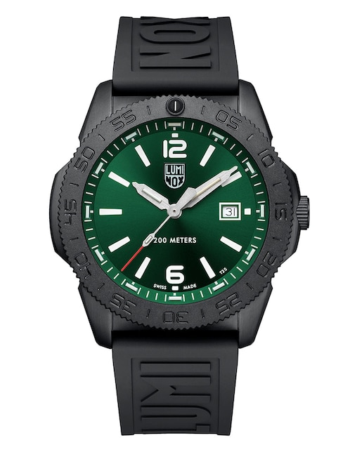 Reloj Luminox Pacific Diver Black Steel 3120 Series para hombre XS.3137.B