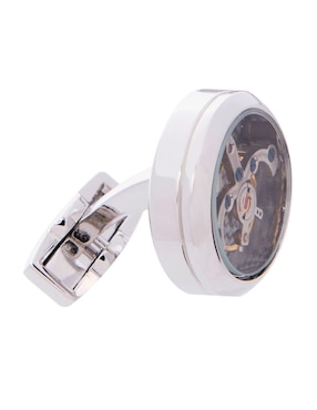 Mancuernillas Orologio Meccanica forma circular