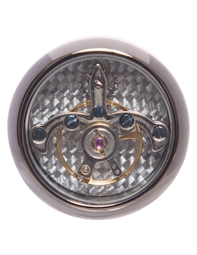 Mancuernillas Orologio Meccanica forma circular