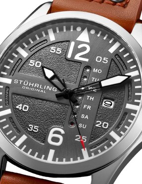 Reloj Stuhrling Aviator para hombre 3916.2