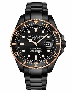 Reloj Stuhrling Aquadiver Para Hombre 3950.9