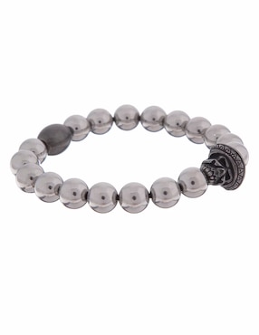 Pulsera Bomberg de acero Beads con acabado pulido