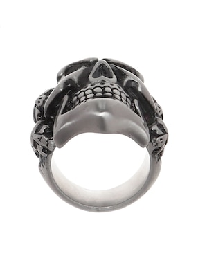 Anillo de cráneo Bomberg Skull zirconia brillante