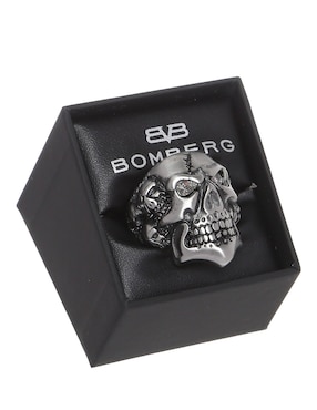 Anillo de cráneo Bomberg Skull zirconia brillante