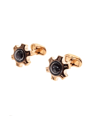 Mancuernillas Orologio Meccanica forma asimétrica