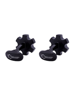 Mancuernillas Orologio Meccanica forma asimétrica
