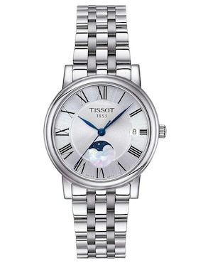 Reloj Tissot Carson Premium Moonphase para mujer T1222231103300