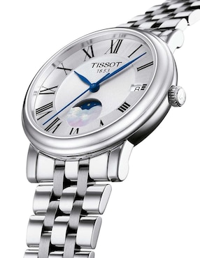 Reloj Tissot Carson Premium Moonphase para mujer T1222231103300