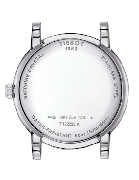 Reloj Tissot Carson Premium Moonphase para mujer T1222231103300