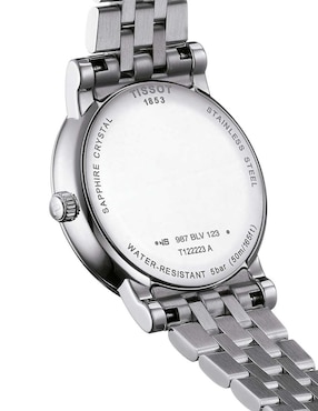 Reloj Tissot Carson Premium Moonphase para mujer T1222231103300