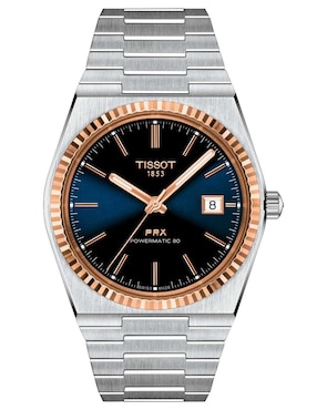 Reloj Tissot PRX Powermatic 80 Gold Para Hombre T9314074104100