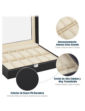 Estuche exhibidor para relojes Curren Doryan