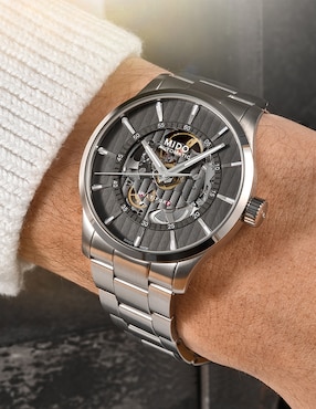 Reloj Mido Multifort skeleto vertigo para hombre M0384361106100