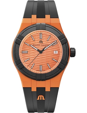 Reloj Maurice Lacroix Aikon Tide 40 - Orange & Black Para Hombre Ai2008-50050-300-0