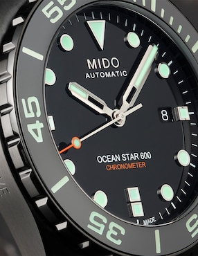 Reloj Mido Ocean star 600 chronometer para hombre M0266083305100