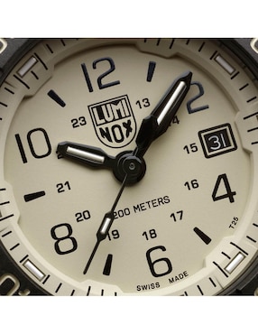 Reloj Luminox Navy Seal Steel 3250 Time Date Series para hombre XS.3251.CBNSF.SET