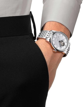 Reloj Tissot Le locle powermatic 80 open heart para hombre T0064071103302