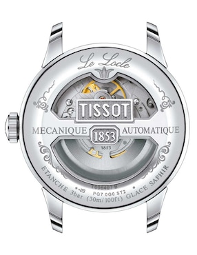 Reloj Tissot Le locle powermatic 80 open heart para hombre T0064071603301