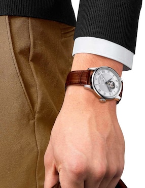 Reloj Tissot Le locle powermatic 80 open heart para hombre T0064071603301