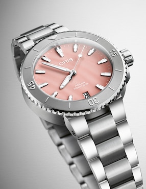 Reloj Oris Aqui date lady para mujer 73377704158-0781805P