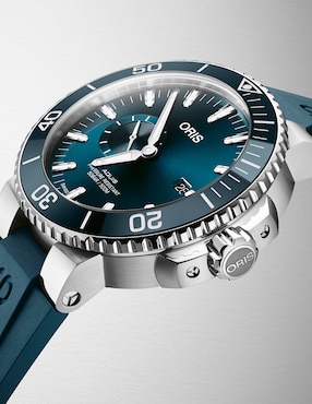 Reloj Oris Aquis small second date para hombre 74377334155-0742469EB