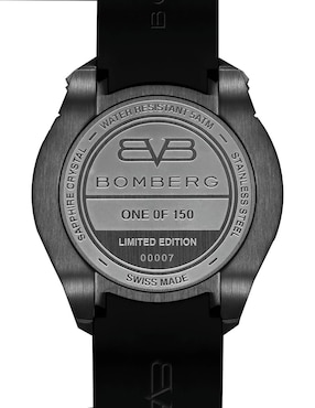 Reloj Bomberg Bolt-68 Heritage Cyber Skull Green para hombre BS4572.1