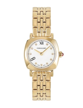 Reloj Salvatore Ferragamo Soft Square Para Mujer SFKU00623