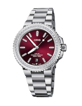 Reloj Oris Aquis date diamonds unisex 733776649980782205PEB