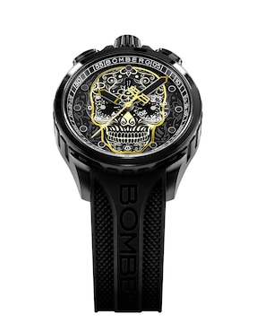 Reloj Bomberg Bolt-68 Heritage Sugar Skull Black para hombre BS4560.8
