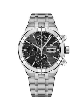 Reloj Maurice Lacroix Aikon Chronograph Automático Para Hombre AI6038-SS002-330-1