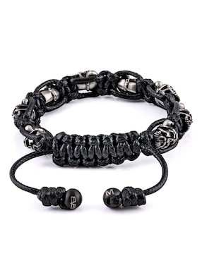 Pulsera Bomberg con zirconia Vikingo