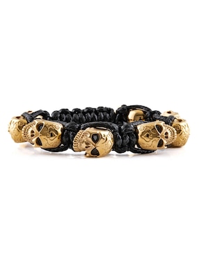 Pulsera Bomberg Skullies con acabado brillante